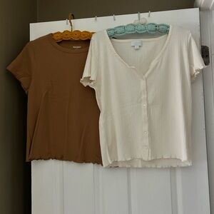 Two Crop Tops